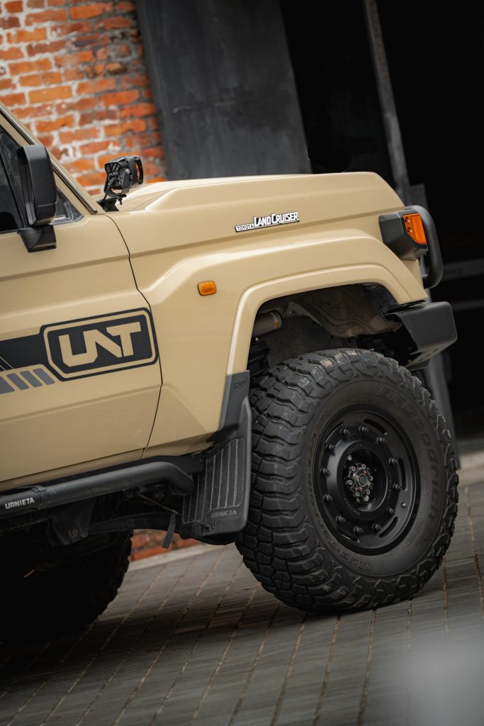 Built for the Streets and Beyond: A Sand Yellow LC71 Fully Kitted with URNIETA - 9