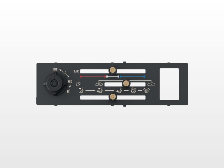 Vintage A/C Control Panel
