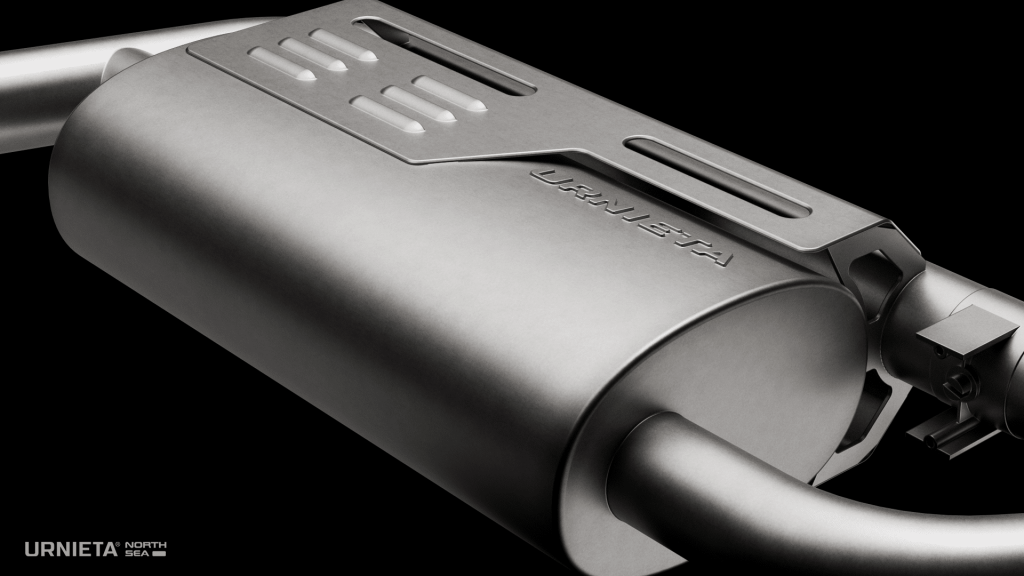 Controllable Exhaust System for Toyota LC250