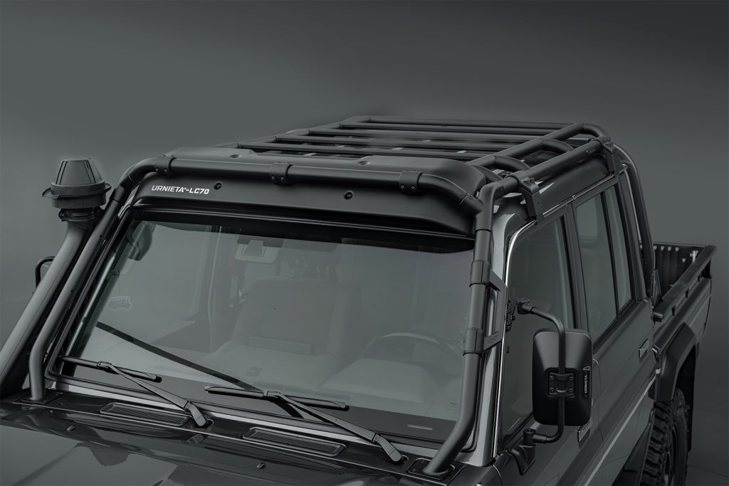 Safari Roof Rack Kit for Land Cruiser 70 Series real photo