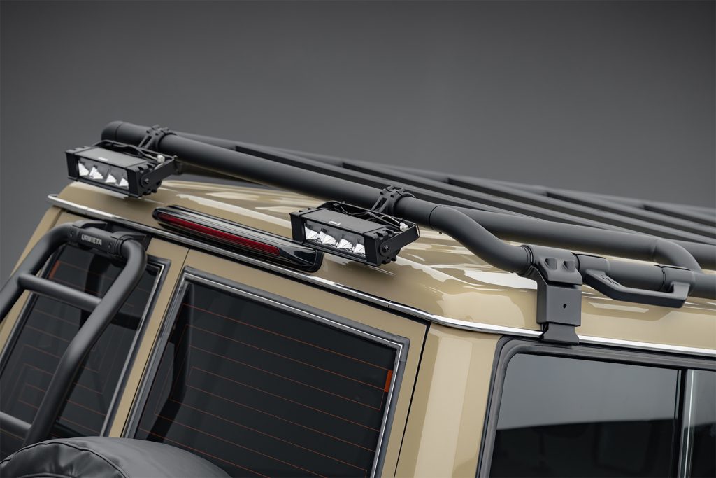 Safari Roof Rack Kit for Land Cruiser 70 Series real photo