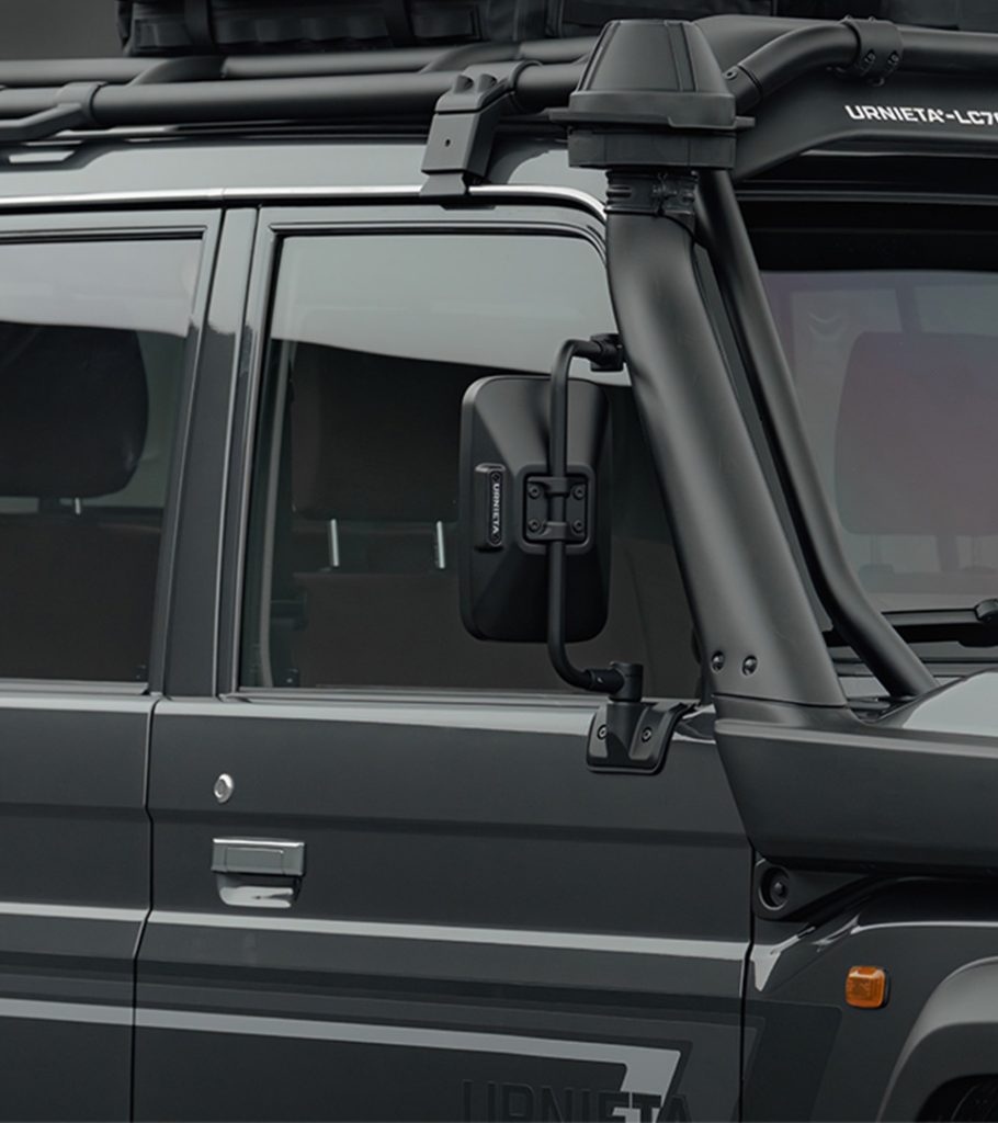 Side Mirror Kit for for Land Cruiser 70 Series - Real Photos 01